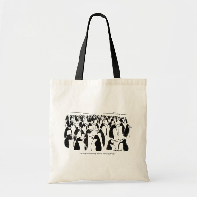 Bolsa Tote Roubo de identidade (Frente)