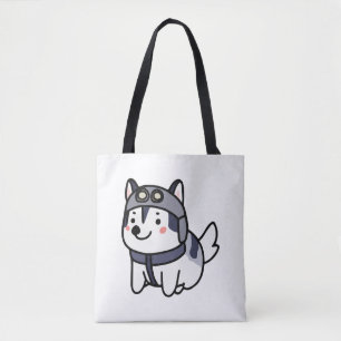 Bolsa Tote Rouco Piloto Cão Lover Malamute