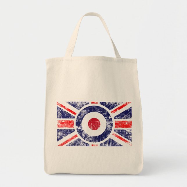 Bolsa Tote Roundel Target Mods UK Target Union Jack (Frente)