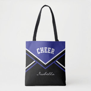 Bolsa Tote Roupa Cheerleader Azul Mais Escuro