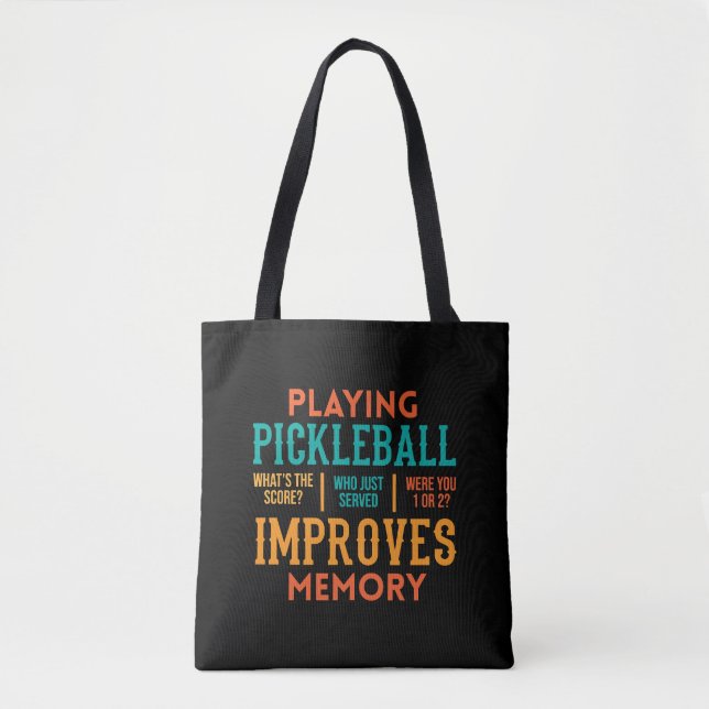 Bolsa Tote Roupa de Pickleball (Frente)