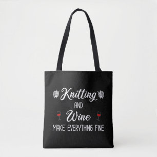Bolsa Tote Roupa e vinho Tornam tudo bem