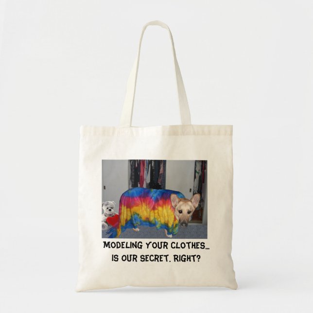 Bolsa Tote Roupas de modelagem de German shepherd (Frente)