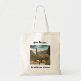 Bolsa Tote Rousseau Seine e Torre Eiffel no Sunset