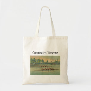 Bolsa Tote Rowers de Vintage Race de Barcos Ratas