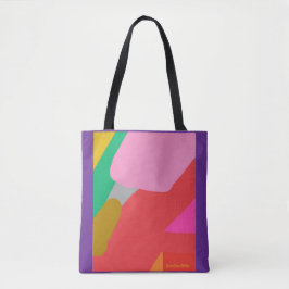 Bolsa Tote Roxa Garden Riff