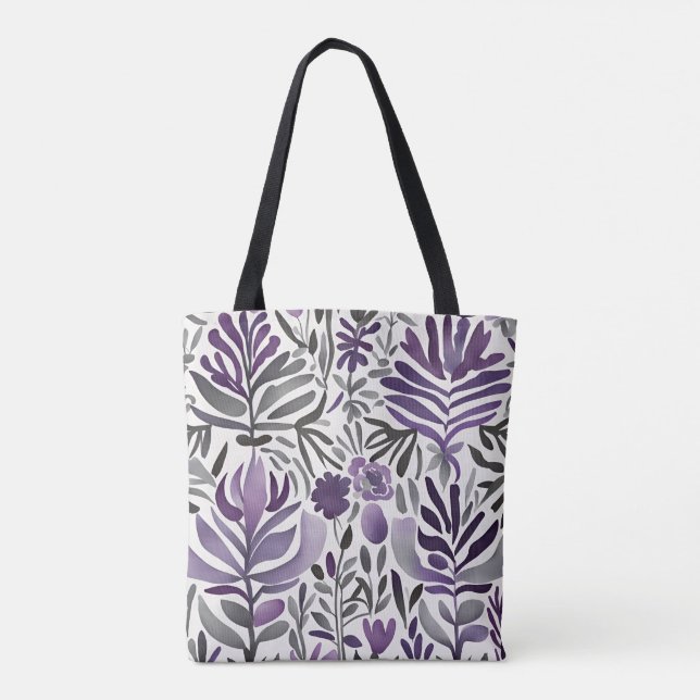 Bolsa Tote Roxo (Verso)