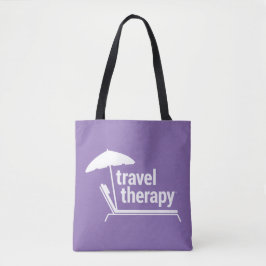 Bolsa Tote Roxo da sacola | da terapia do viagem