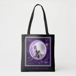 Bolsa Tote Roxo Moon Child