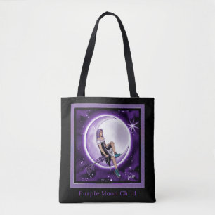 Bolsa Tote Roxo Moon Child