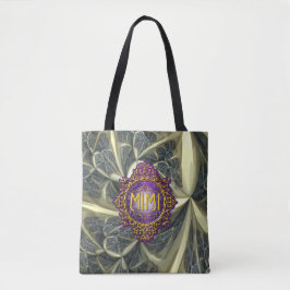 Bolsa Tote Roxo Real e Dourado do MIMI