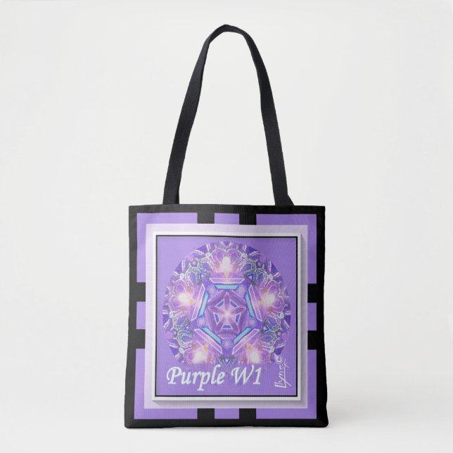 Bolsa Tote Roxo W1 (Frente)