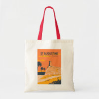 Rua Augustine Florida Viagem Art Vintage