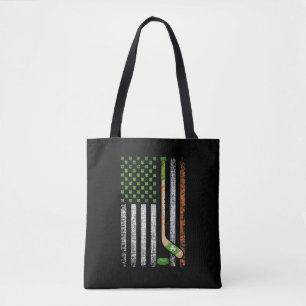 Bolsa Tote Rua de Hóquei Sortudo, Patrick, Bandeira Irlandesa