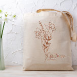 Bolsa Tote Rua de Marcha do Mês de Nascimento Personalizado<br><div class="desc">Um belo buquê botânico moderno de flores de Daffodill em cor de terra cotta representa o mês de nascimento de março. O presente ideal mostrando a sua pessoa favorita o quanto você se importa. Perfeito para todas as ocasiões, incluindo aniversários, melhores amigos, Dia de as mães, presente de damas de...</div>