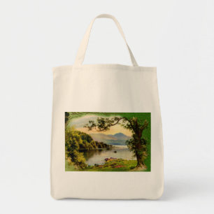 Bolsa Tote Rua de Vintage, Paddy's perto do lago