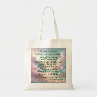 Bolsa Tote Rua Hildegard do Bingen Quote Tote Bag