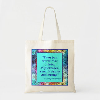 Bolsa Tote Rua Hildegard do Bingen Quote Tote Bag