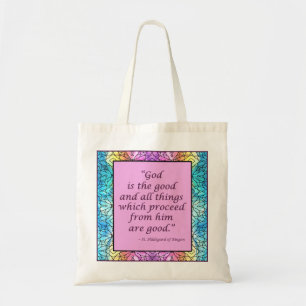 Bolsa Tote Rua Hildegard do Bingen Quote Tote Bag