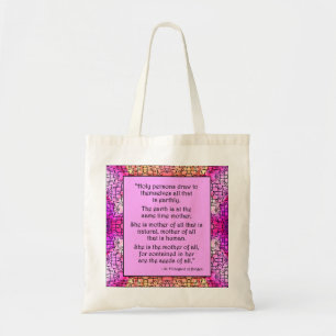 Bolsa Tote Rua Hildegard do Bingen Quote Tote Bag