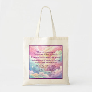 Bolsa Tote Rua Hildegard do Bingen Quote Tote Bag