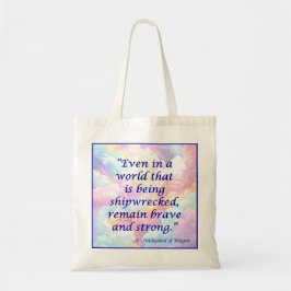 Bolsa Tote Rua Hildegard do Bingen Quote Tote Bag