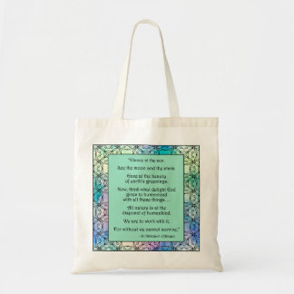 Bolsa Tote Rua Hildegard do Bingen Quote Tote Bag