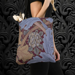 Bolsa Tote Rua James Acanthus Leaf Pattern de William Morris