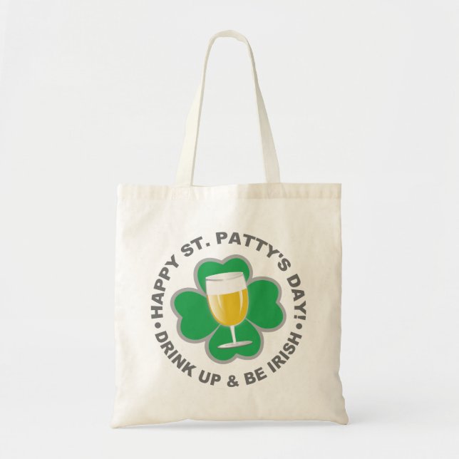 Bolsa Tote Rua, sacos de tote do Dia de Patrick (Frente)