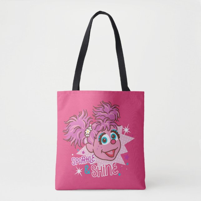 Bolsa Tote Rua Sésamo | Abby Cadabby - Sparkle & Shine (Frente)