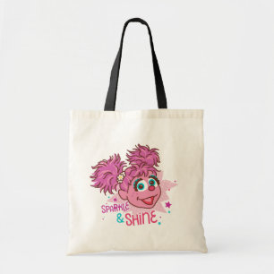 Bolsa Tote Rua Sésamo   Abby Cadabby - Sparkle & Shine