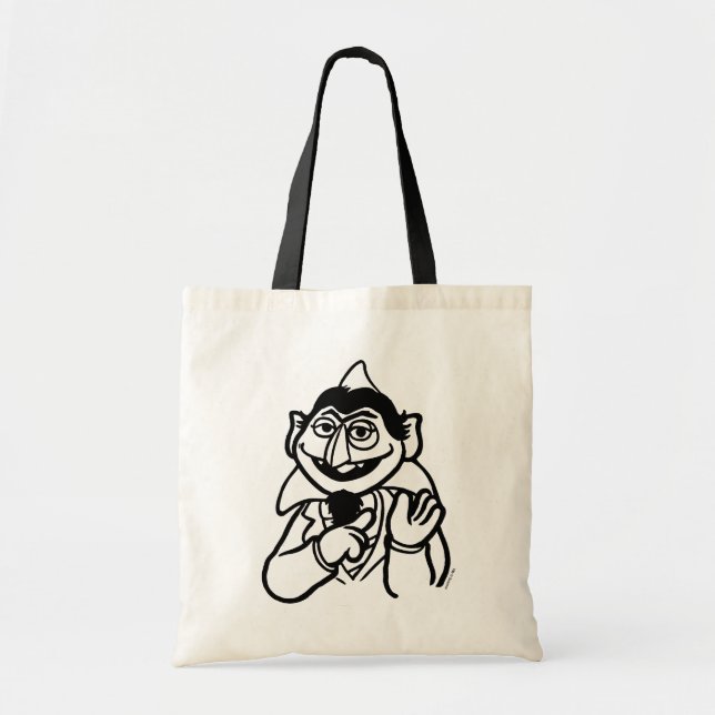 Bolsa Tote Rua Sésamo | Conde von Count Bright (Frente)