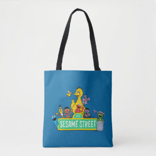 Bolsa Tote Rua Sésamo Cor Do Cheio Com Pals
