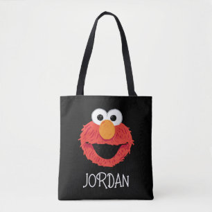 Bolsa Tote Rua Sésamo   Face Elmo