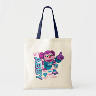 Bolsa Tote Rua Sésamo   Mecha Builders Abby Cadabby