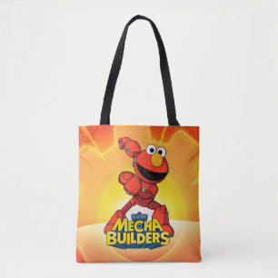 Bolsa Tote Rua Sésamo   Mecha Builders Elmo