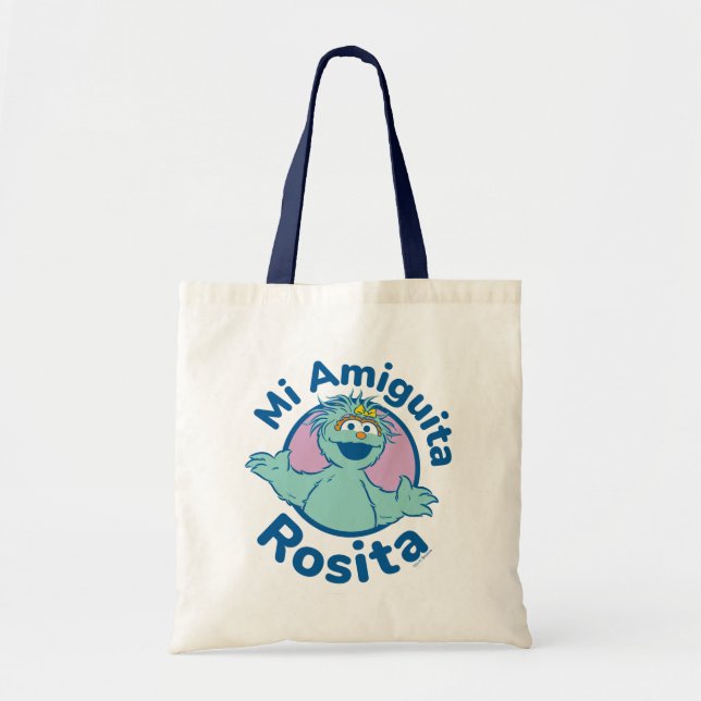 Bolsa Tote Rua Sésamo | Mi Amiguita Rosita (Frente)