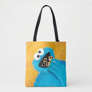 Bolsa Tote Rua Sésamo Nom Nom Cookie Monster
