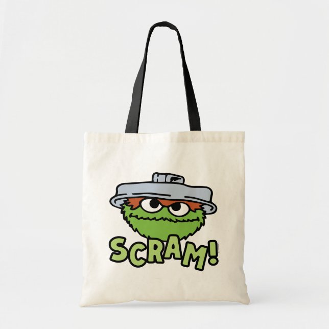 Bolsa Tote Rua Sésamo | Oscar, o Grouch Scram! (Frente)