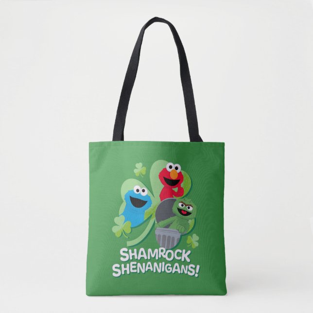Bolsa Tote Rua Sésamo | Shamrock Shenanigans! (Frente)