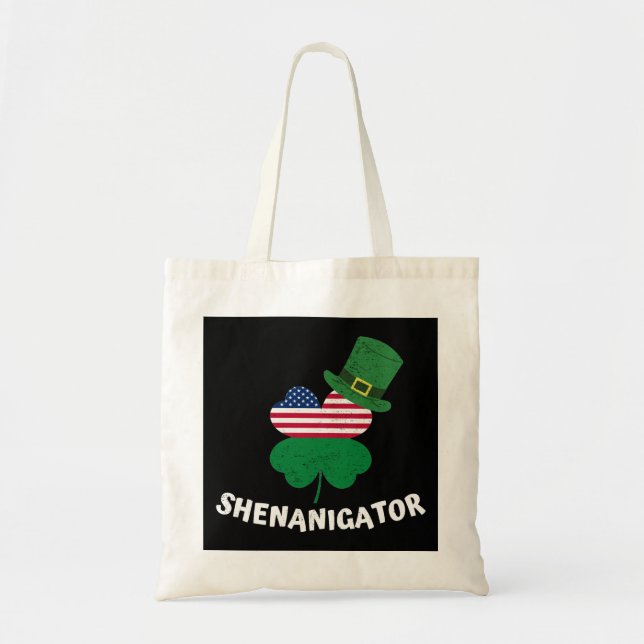 Bolsa Tote Rua, Shenanigator do Dia de Patrick (Frente)