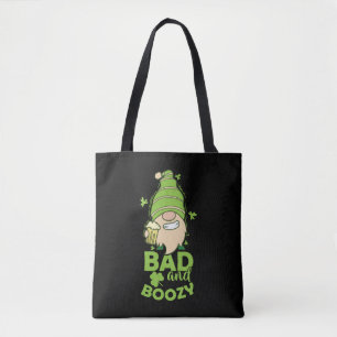 Bolsa Tote Ruas más e boozinhas. Dia dos Patricks
