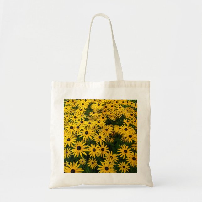 Bolsa Tote Rudbeckia Hirta (Susanos de Olhos Negros) (Frente)