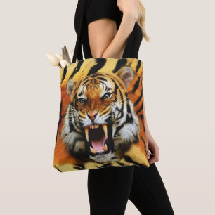 Bolsa Tote Rugido do Tigre