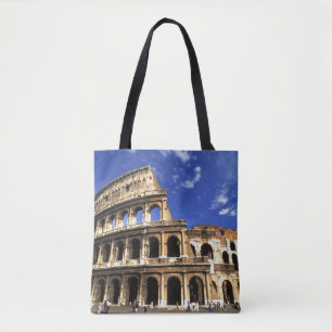 Bolsa Tote Ruínas famosas do Coliseu em Roma Itália