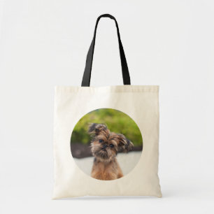 Bolsa Tote Rup ascendente e vai sacola de Bruxelas Griffon