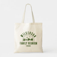 Rustic Family Reunion Cabin Retro Cool Green