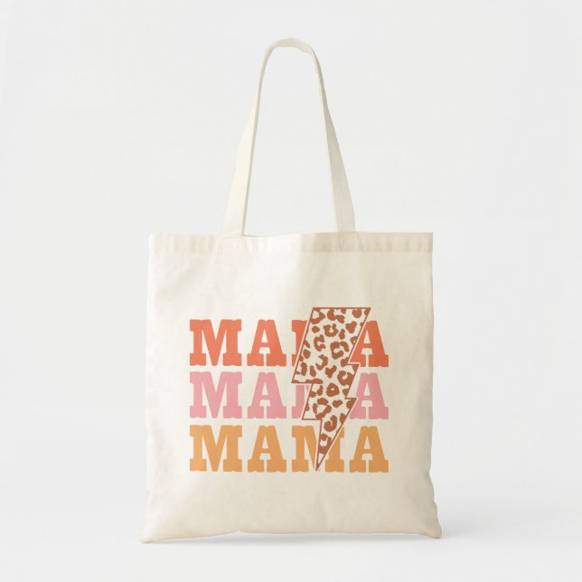 Bolsa Tote Rustic "Mama" Repete (Frente)
