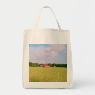 Bolsa Tote Rustic summer field, Helsingia, Sweden