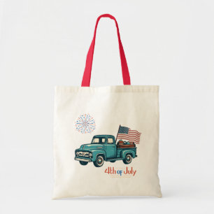 Bolsa Tote Rustic/vintage 4 de julho